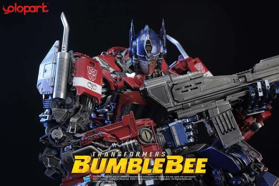 Yolopark Bumblebee Movie IIES Earth Mode Optimus Prime Official Image  (23 of 27)